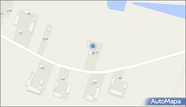 Babin, Babin, 98, mapa Babin