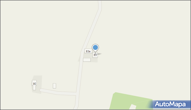 Łaszewo, Łaszewo, 83, mapa Łaszewo