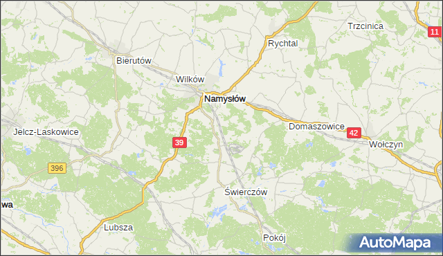 Gmina Wilków, powiat namysłowski, województwo opolskie na mapie Targeo
