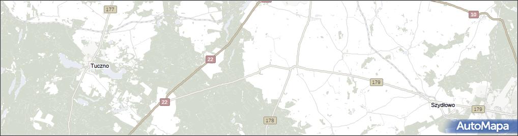 Mapa Dzikowo, Dzikowo gmina Wałcz na mapie Targeo