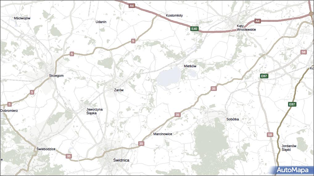 mapa Domanice, Domanice na mapie Targeo