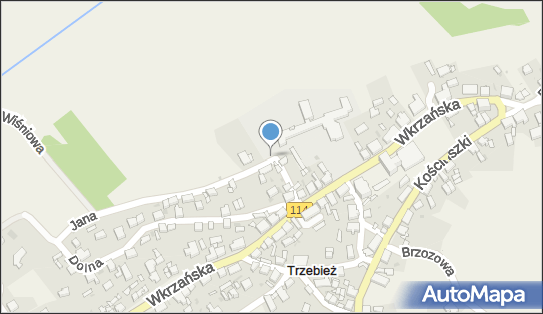 Podziemny, Jana z Kolna 3, Trzebież 72-020 - Hydrant