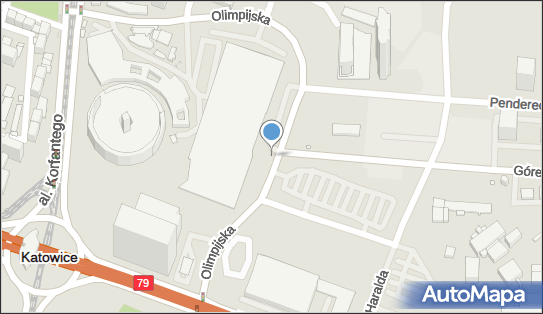Podziemny, Olimpijska, Katowice 40-166 - Hydrant